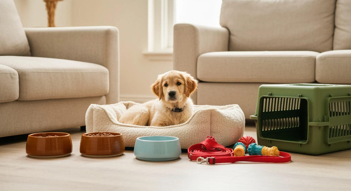 Le materiel indispensable pour accueillir un chiot